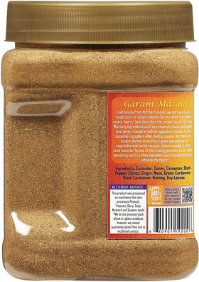 Rani Garam Masala label detail with kosher and vegan icons