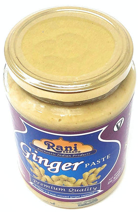 Rani Ginger Paste uses peeled ginger for bold flavor.