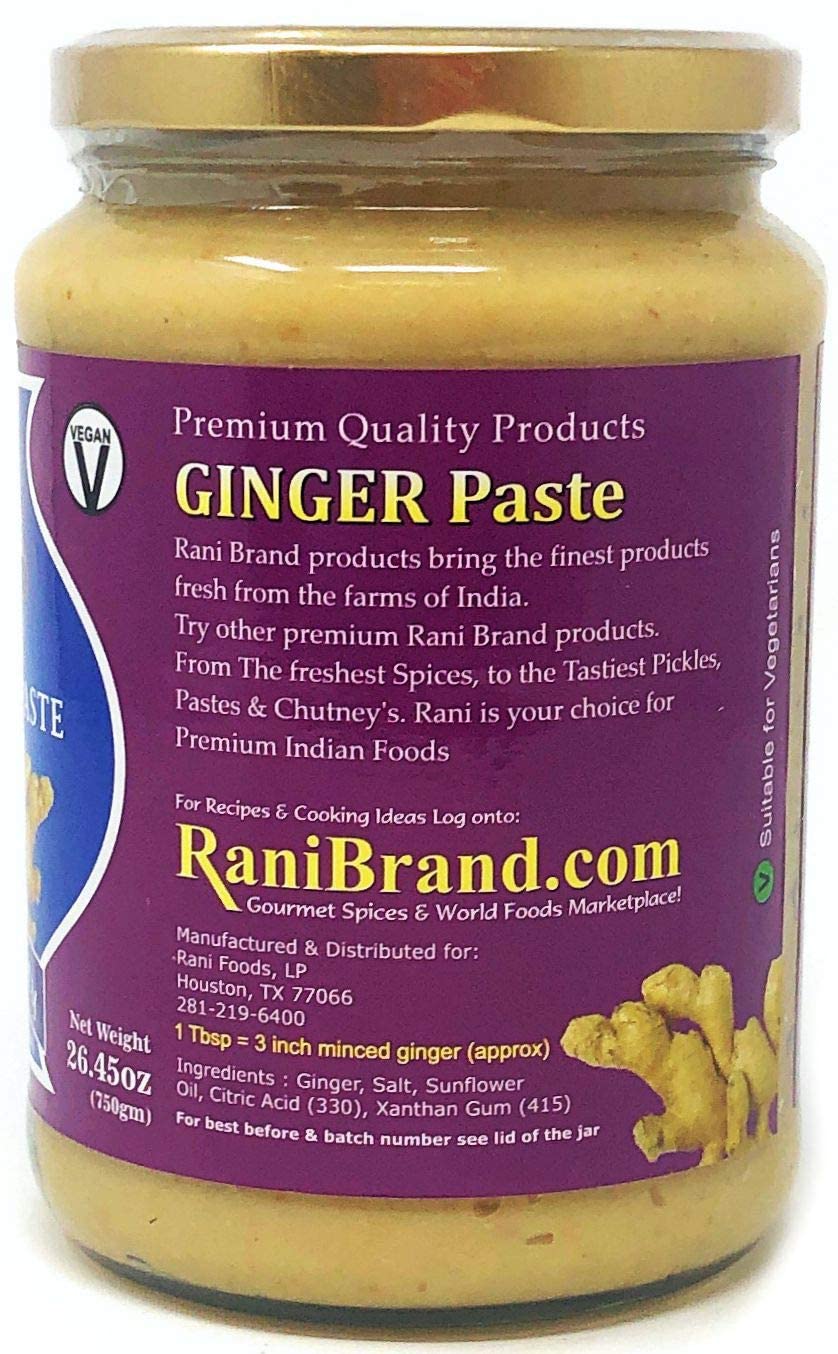Rani Ginger Paste marinades add zing to proteins.