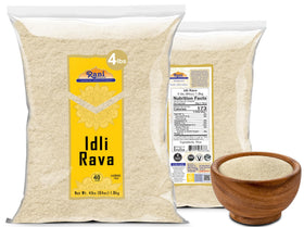 Rani Idli Rava texture close-up highlighting coarse grains for batter.