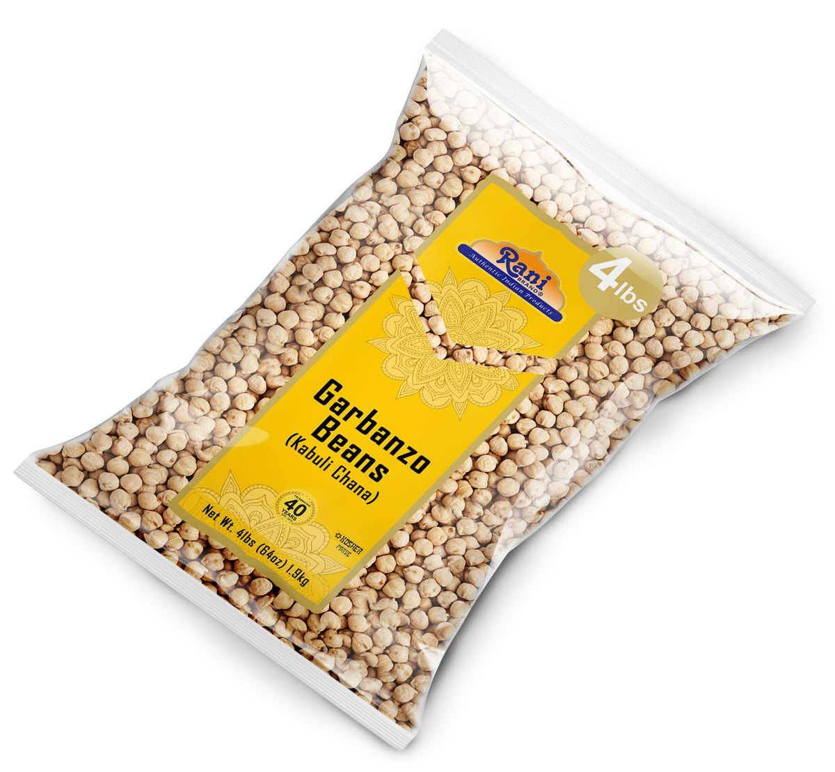 Rani Kabuli Chana a plant-based protein option for meals.