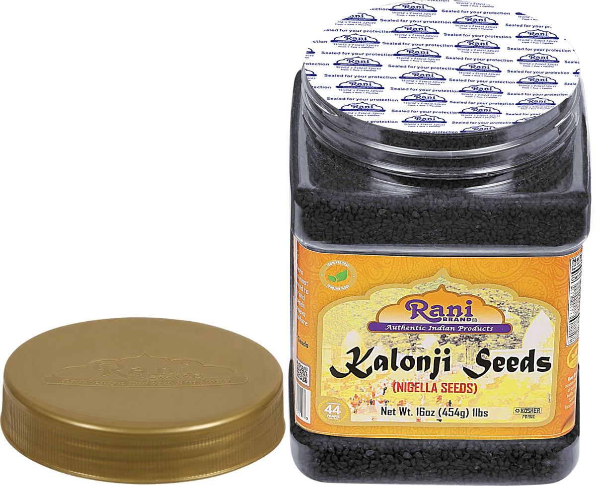 Rani Kalonji seeds Indian-origin packaging on label