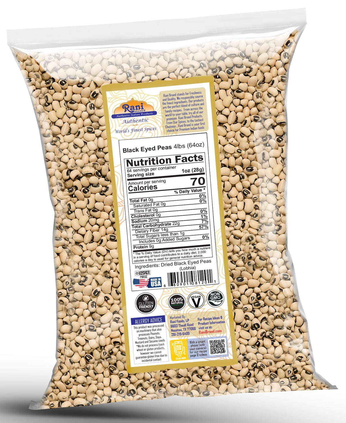 Rani Lobhia raw beans closeup emphasizes natural protein potential.