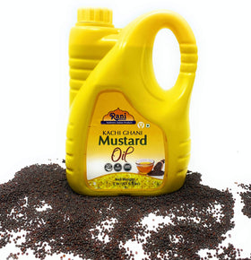 Rani Mustard Oil non-GMO label reinforces natural ingredient appeal
