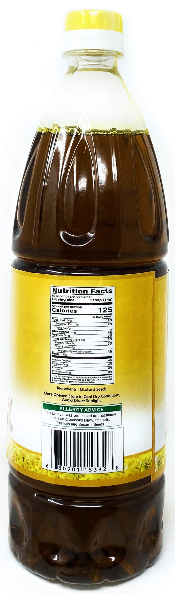Rani Brand mustard oil applied to dry skin for moisture and texture.
