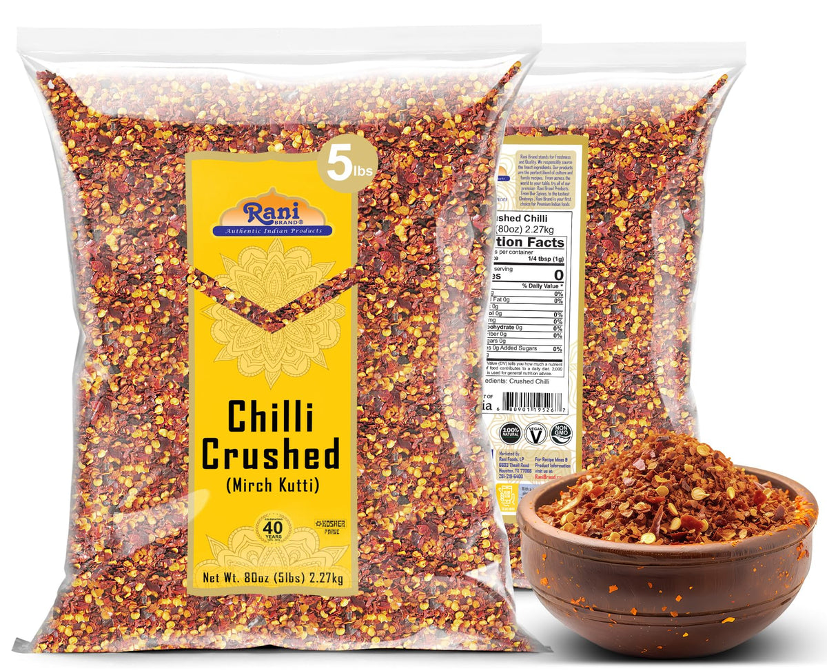 Rani no salt or fillers claim badge on the spice packaging