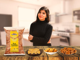Rani Peanuts non-GMO preservative-free raw-with-skin versatile in recipes