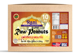 Rani Peanuts refrigerated storage tip image emphasizing long shelf life