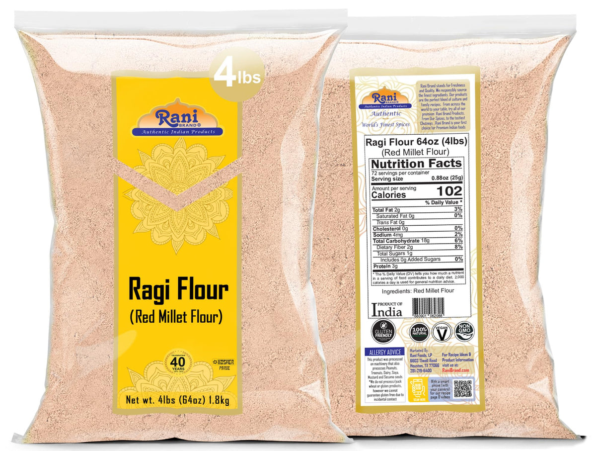 Bulk packaging image for affordable Rani Ragi flour purchase
