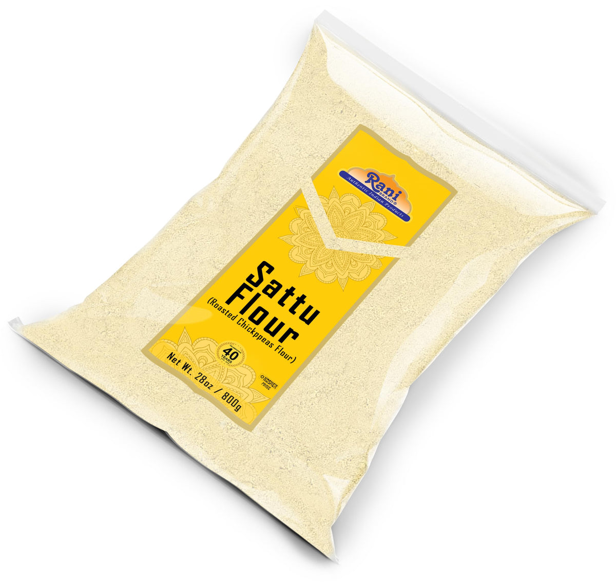 Rani Sattu flour as a gluten-friendly vegan option