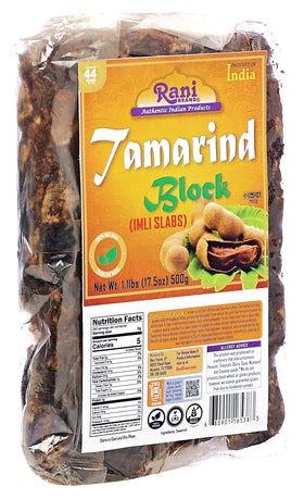 Rani Tamarind block from India, versatile for cooking.