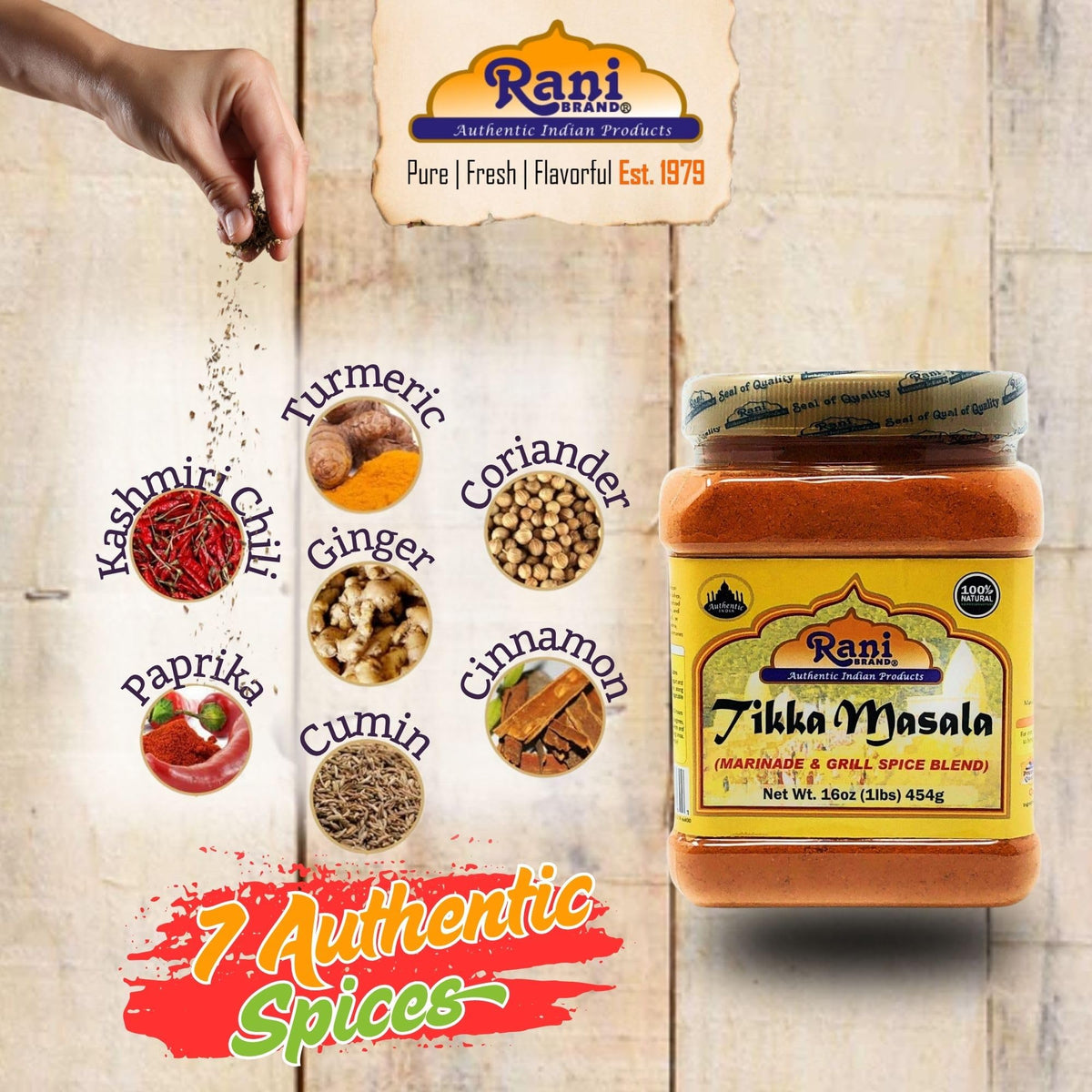 Aromas rise from the Rani jar ready to flavor meals.