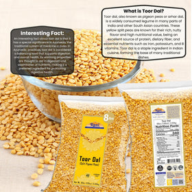 Rani Toor Dal cooking-ready for dal, curries, and hearty vegetarian dishes.