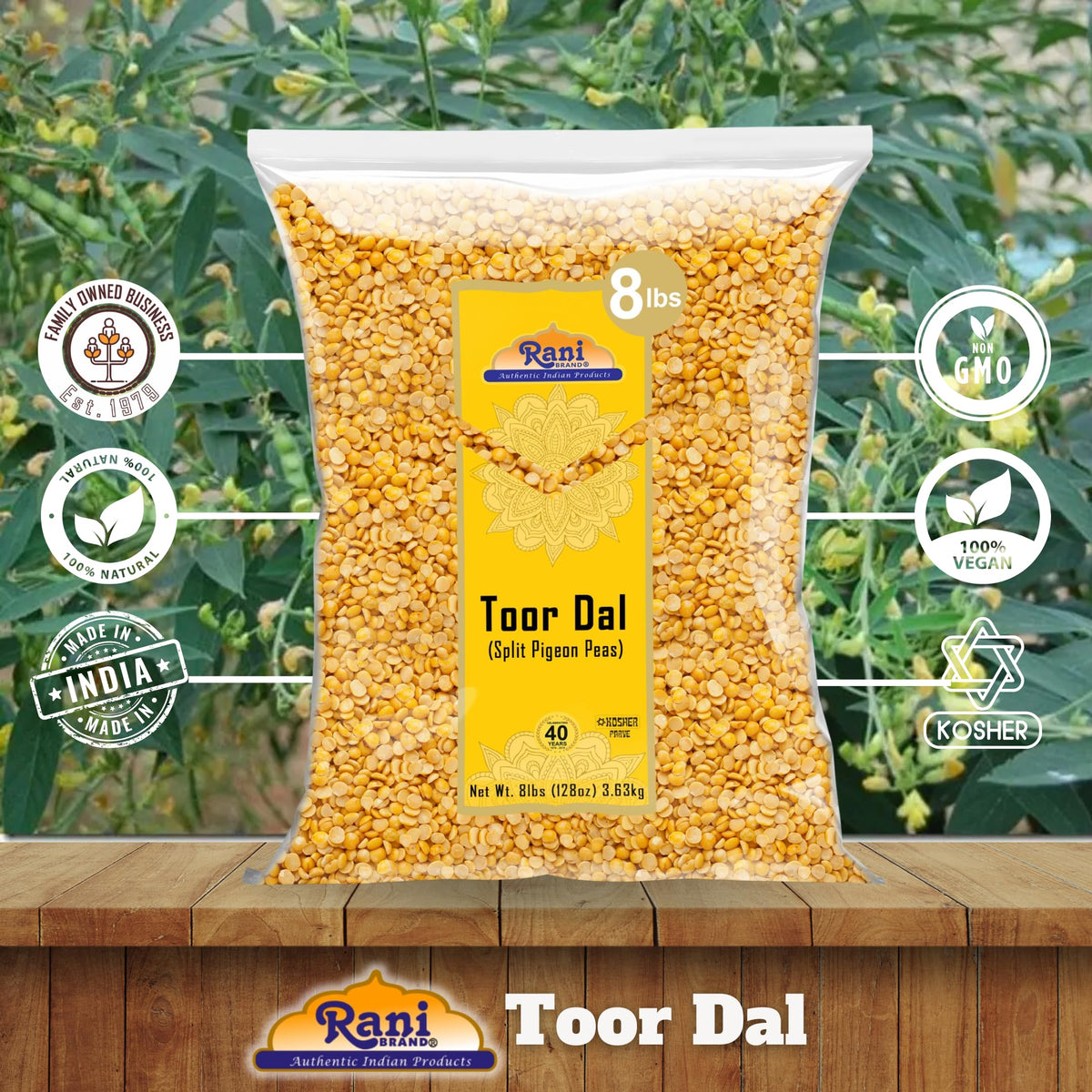 Rani Toor Dal gluten-friendly ingredient option for gluten-conscious home cooks.