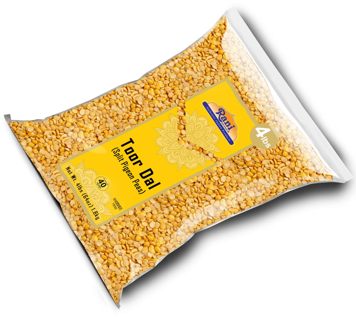 Rani Toor Dal vegan protein option ideal for vegetarian meals and bowls.