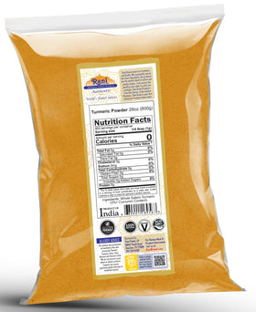 Rani turmeric kosher non-GMO seal implies clean ingredients.