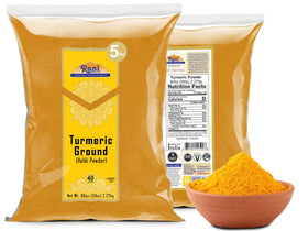 Rani Turmeric Root Powder no-fillers claim, pure spice without additives