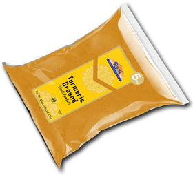Rani Turmeric Root Powder vegan non-GMO label, suitable for diets