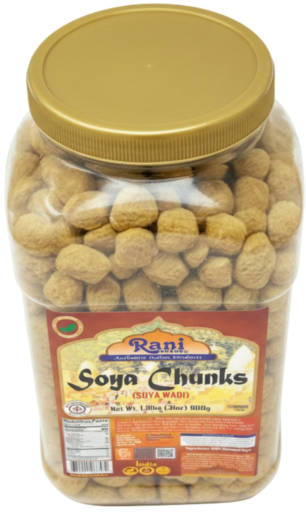 Rani Brand Soya Chunks Nuggets kosher-label confirms dietary-friendly certification
