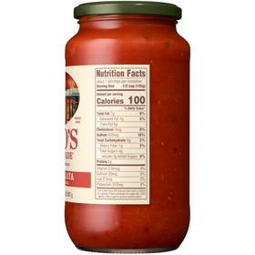 Rao's Arrabbiata sauce made in Italy reflecting traditional craftsmanship