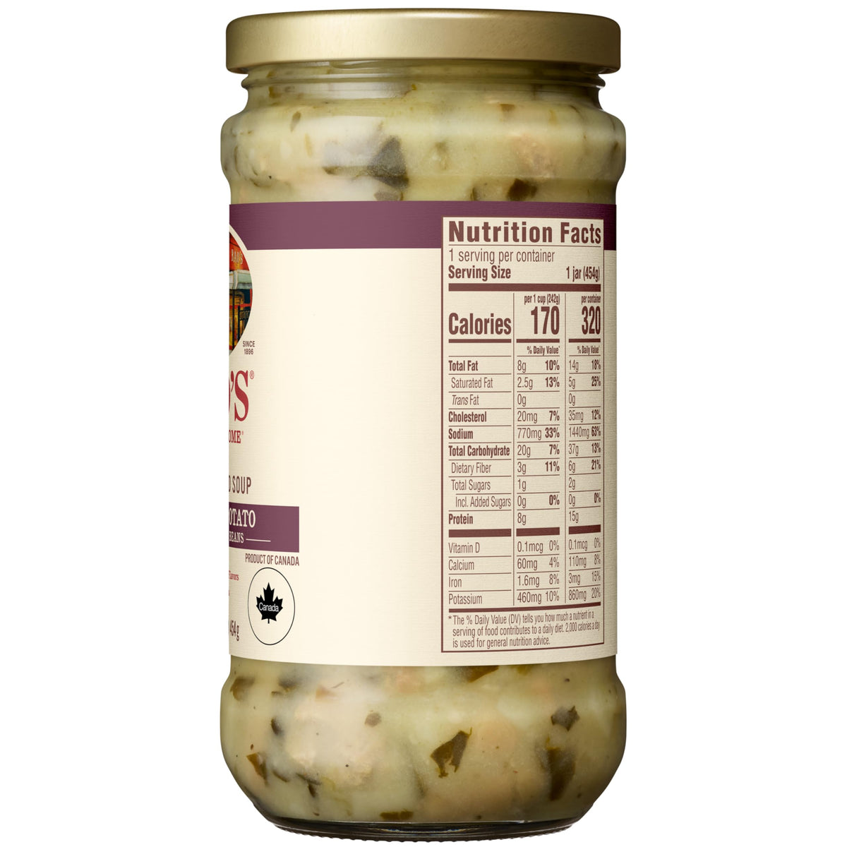 Rao’s Made For Home Sausage and Potato Soup served on a dining table suggesting family meals