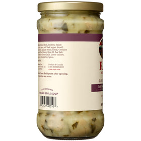 Rao’s Made For Home Sausage and Potato Soup spinach and beans highlight hearty texture for bowls