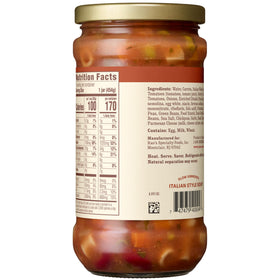 Rao's Made For Home Minestrone ingredients close-up, premium quality.