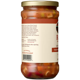 Rao's Made For Home Vegetable Minestrone packaging, six 16-ounce jars.