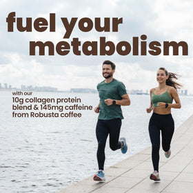 Rapid Fire Protein Coffee iced serve captures refreshing energy with protein.
