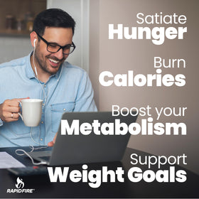 Rapid Fire coffee pour captures a creamy, low-carb indulgence.