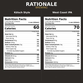 Rationale Brewing variety-packed cans show diverse flavors for casual sipping without alcohol.