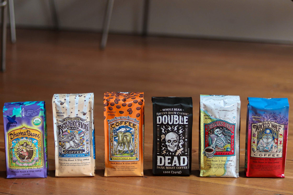 Raven’s Brew air roasting process highlights cleaner, vibrant flavor