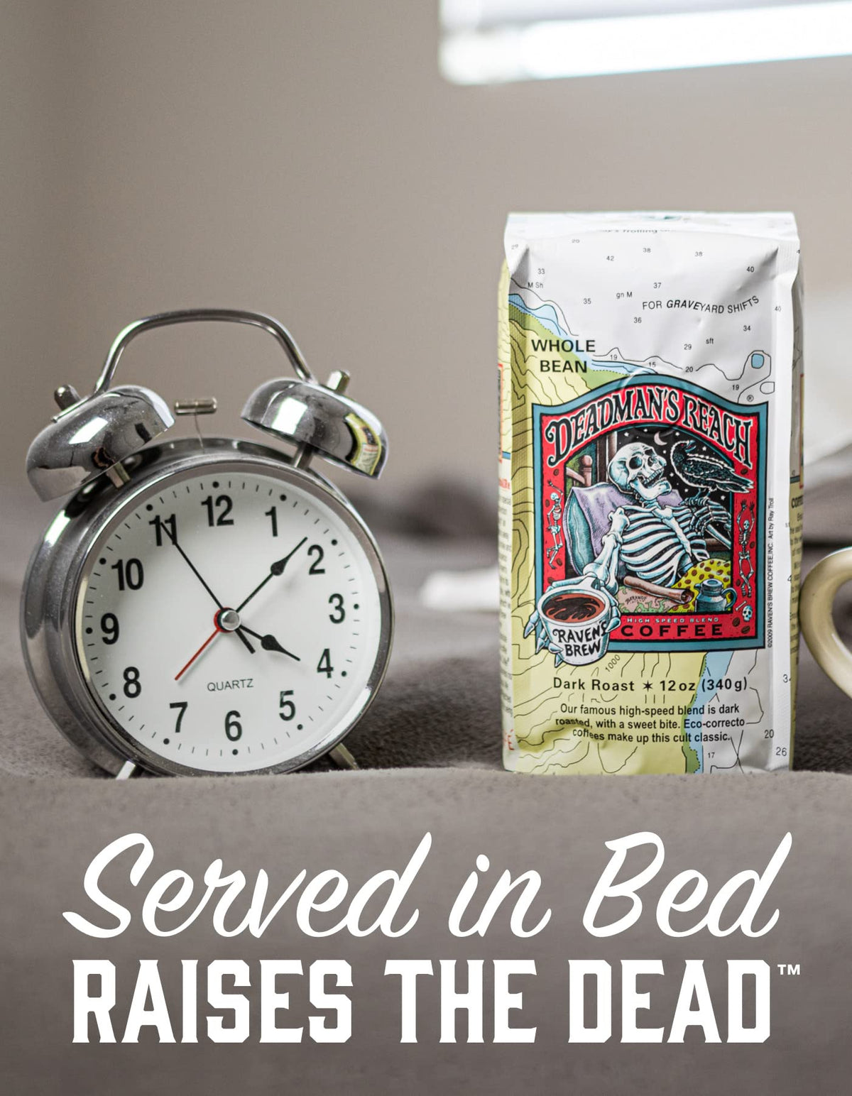 Raven's Brew Deadman's Reach air roasting preserves vibrant flavor during roasting