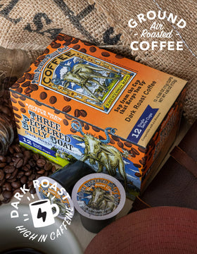 Raven's Brew packaging showing nitrogen-flushed freshness and protection from light