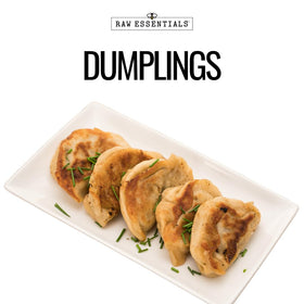 Raw Essentials Chinese 5 Spice with roasted meat plate, adding warm glaze and aroma.