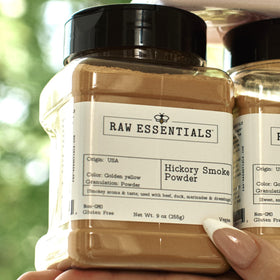 Fine powder texture blending into liquids for even flavor