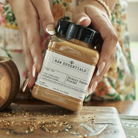 Ingredients label highlighting maltodextrin and natural smoke flavor