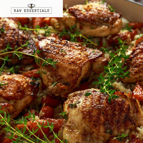 Close-up of Raw Essentials Honey Aleppo Pepper texture for sprinkling