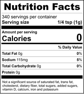 Raw Essentials 12-ounce bottle of gluten-free vegan seasoning