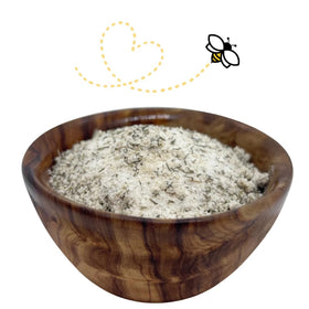 Raw Essentials Salt and Vinegar with Dill on fried fish for zesty punch