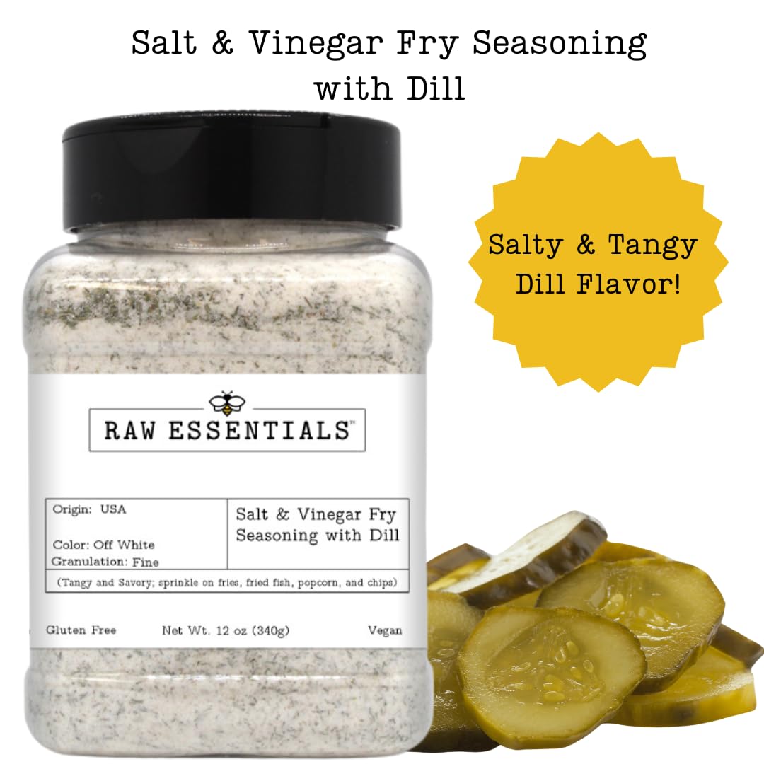 Raw Essentials seasoning on popcorn for savory tang and depth