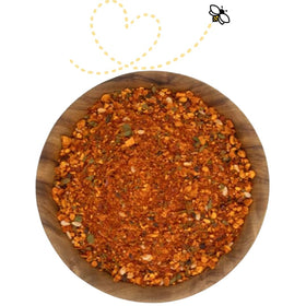 Raw Essentials Shichimi Togarashi on noodles for added heat and brightness