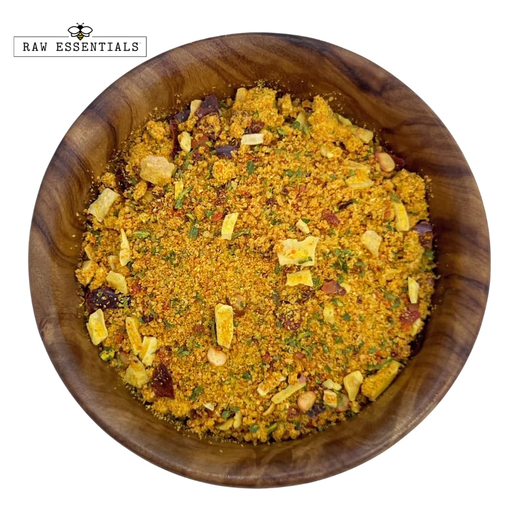 Raw Essentials spicy chicken bouillon ramen-bowl adds depth to noodles and broth.