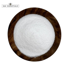 Raw Essentials vinegar powder dissolving in liquid for marinades