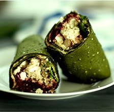 Raw Wraps Spinach Wraps nutrition label highlights calories and net carbs