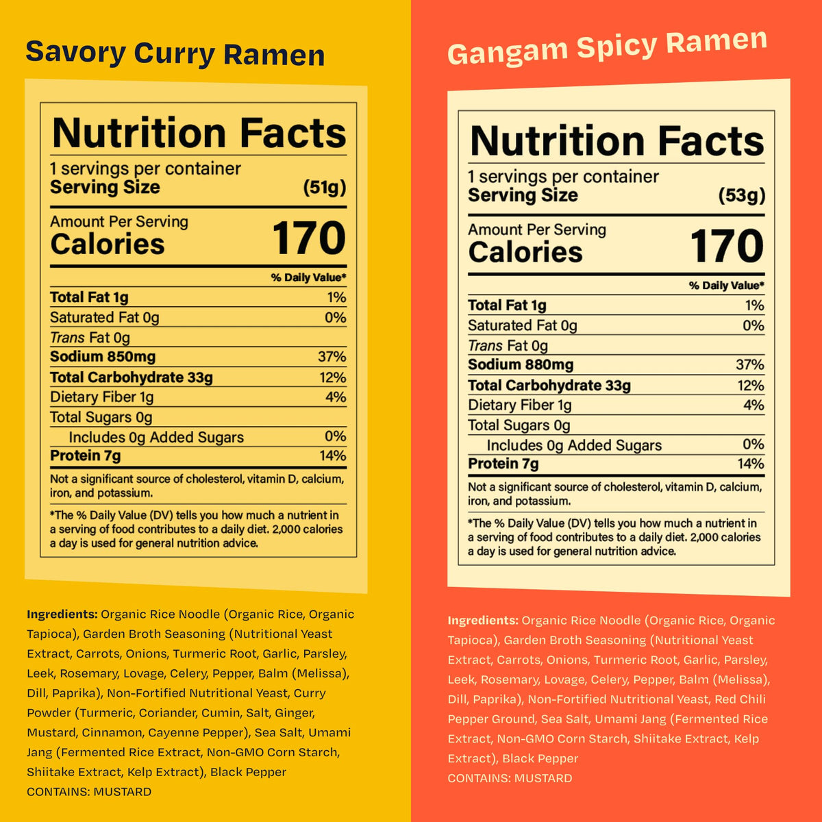 RAWMYUN Savory Curry cup with steam and aroma for a quick meal