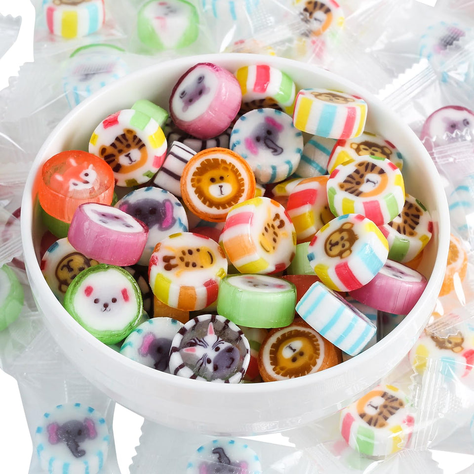 RBBZ Party Animal Candy bulk 1lb bag with jungle designs for sharing at events