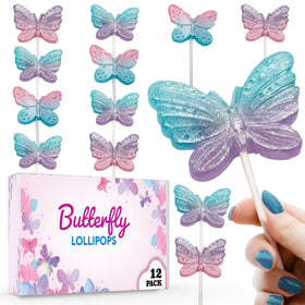 RBBZ Butterfly Lollipops ombre design ready for party favors