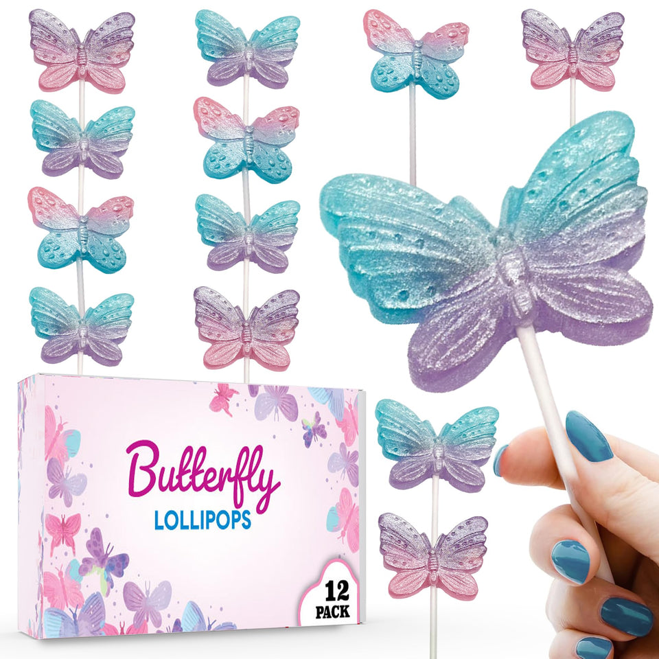 RBBZ Butterfly Lollipops ombre design ready for party favors
