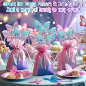 RBBZ ombre candy lollipops brightening party tables